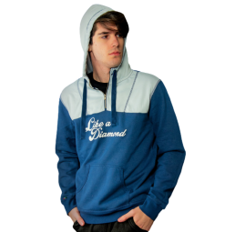 ENERGIAPURA Sweatshirt Svarte Like A Diamond Navy