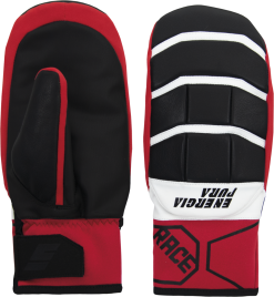 Gloves ENERGIAPURA Moffola Race Black/Optical White/Red - 2022/23