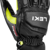 Gloves LEKI Griffin Prime S Black/White/Lime - 2022/23