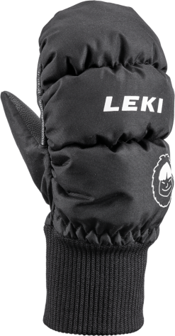 Gloves LEKI Little Eskimo Mitt Short Black - 2022/23