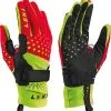 Gloves LEKI Nordic Race Shark Red/Yellow/Black - 2021/22
