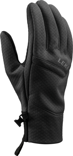 Gloves LEKI Slide Black - 2021/22
