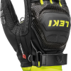 Gloves LEKI Worldcup Race Coach Flex S GTX Black/Lime - 2022/23