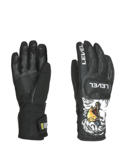 Gloves LEVEL Race JR Black - 2022/23