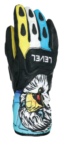 Gloves LEVEL SQ JR CF Pink Rainbow - 2022/23