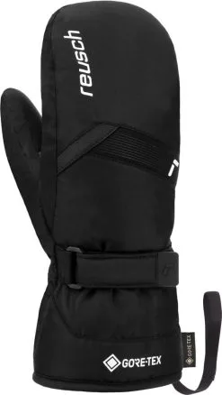 Gloves REUSCH Flash GORE-TEX Junior Mitten Black/White - 2022/23
