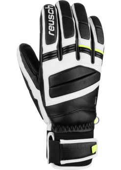 Gloves REUSCH Master Pro Black/White/Safety Yellow - 2022/23