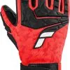 Gloves REUSCH World Cup Warrior Neo Black/Fluo Red - 2022/23