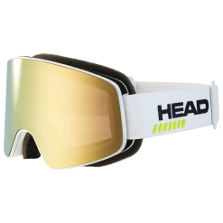 Goggles HEAD Horizon 5k Race Gold/White + Spare Lens - 2022/23
