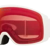 Goggles OAKLEY Flight Tracker L Matte White Prizm Snow Torch Iridium - 2022/23