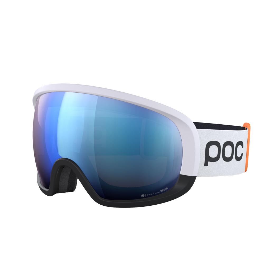 Goggles POC Fovea Clarity Comp+ Hydrogen White/Uranium Black/Spektris Blue - 2022/23 1 Goggles POC Fovea Clarity Comp+ Hydrogen White/Uranium Black/Spektris Blue - 2022/23