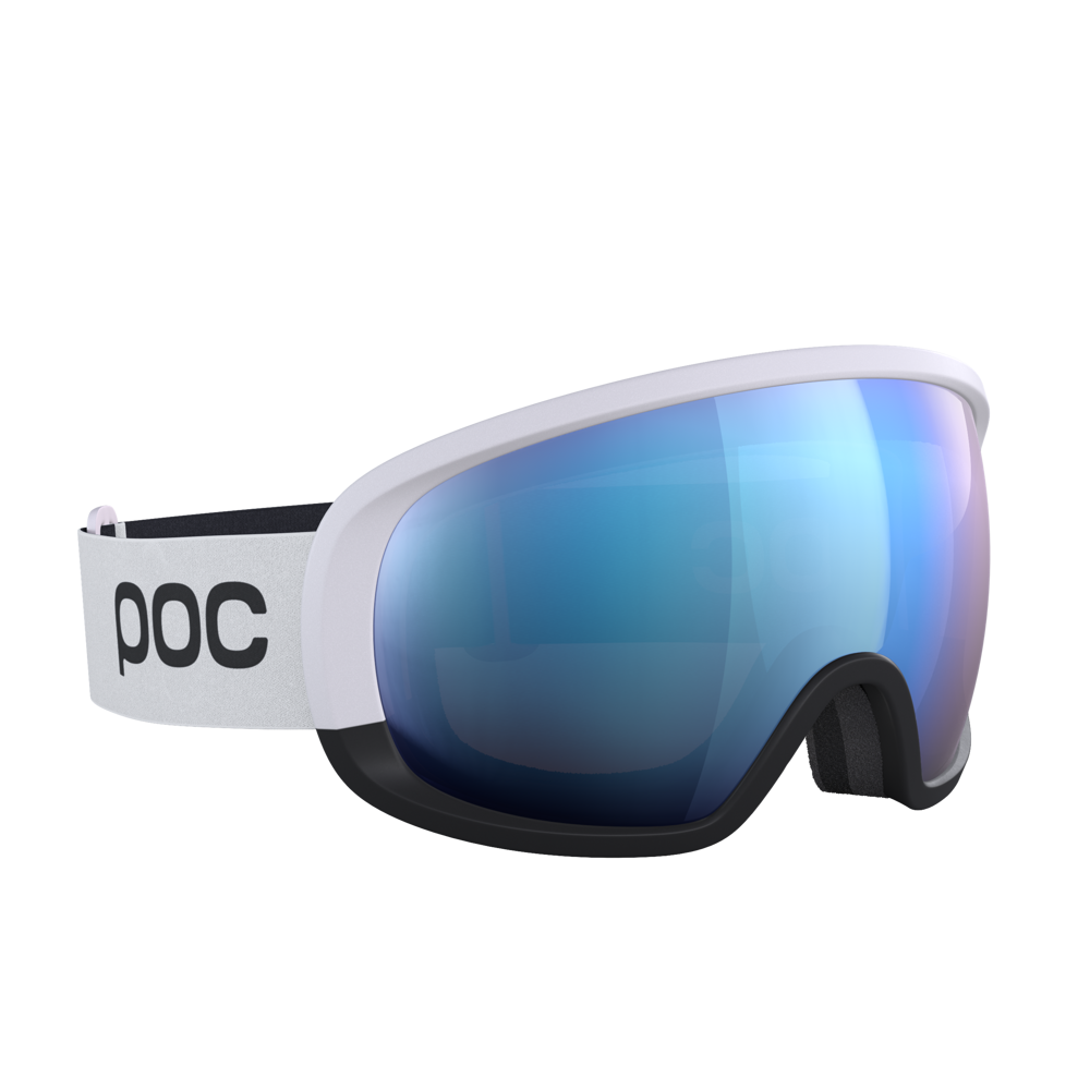Goggles POC Fovea Clarity Comp+ Hydrogen White/Uranium Black/Spektris Blue - 2022/23 3 Goggles POC Fovea Clarity Comp+ Hydrogen White/Uranium Black/Spektris Blue - 2022/23 - Afbeelding 3