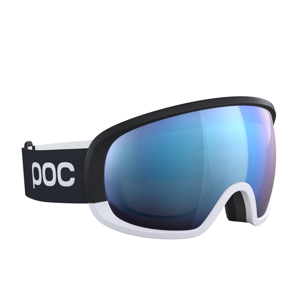 Goggles POC Fovea Clarity Comp+ Uranium Black/Hydrogen White/Spektris Blue - 2022/23 3 Goggles POC Fovea Clarity Comp+ Uranium Black/Hydrogen White/Spektris Blue - 2022/23 - Afbeelding 3