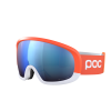 Goggles POC Fovea Mid Clarity Comp+ Fluorescent Orange/Hydrogen White/Spektris Blue - 2022/23