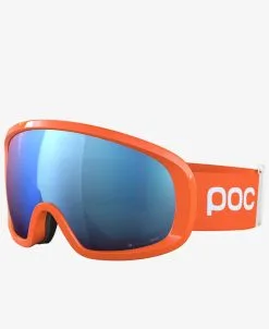 Goggles POC Fovea Mid Clarity Comp+ Fluorescent Orange/Spektris Blue - 2021/22