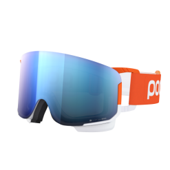 Goggles POC Nexal Mid Clarity Comp Fluorescent Orange/Hydrogen White/Spektris Blue - 2022/23