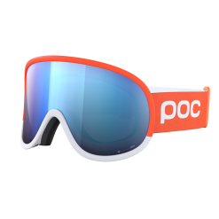 Goggles POC Retina Big Clarity Comp Fluorescent Orange/Hydrogen White/Spektris Blue - 2022/23