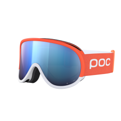 Goggles POC Retina Clarity Comp Fluorescent Orange/Hydrogen White/Spektris Blue - 2022/23