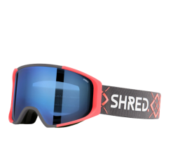 Goggles SHRED SIMPLIFY+ BIGSHOW GREY/RUST + Spare Lens - 2022/23