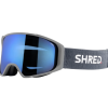 Goggles SHRED SIMPLIFY+ BIGSHOW GREY/RUST + Spare Lens - 2022/23