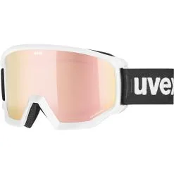 Goggles UVEX Athletic CV White/Mat/Rose-Green - 2022/23
