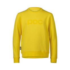 Hoodie POC Crew Jr Aveturine Yellow - 2022/23