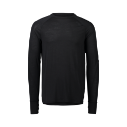 Hoodie POC M`S Light Merino Jersey Uranium Black - 2022/23