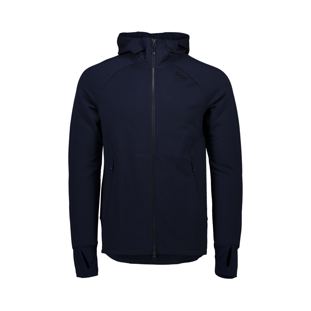 Hoodie POC M`S Merino Zip Hood Turmaline Navy - 2022/23 1 Hoodie POC M`S Merino Zip Hood Turmaline Navy - 2022/23