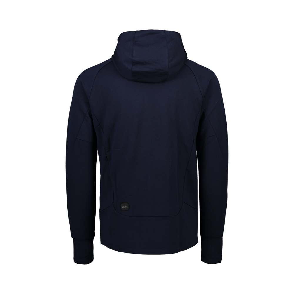 Hoodie POC M`S Merino Zip Hood Turmaline Navy - 2022/23 2 Hoodie POC M`S Merino Zip Hood Turmaline Navy - 2022/23 - Afbeelding 2