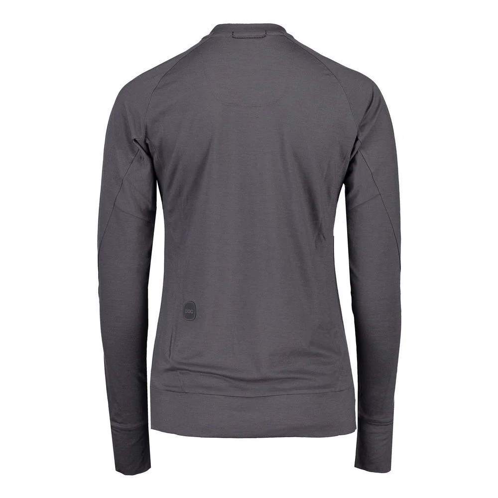 Hoodie POC W`S Light Merino Jersey Sylvanite Grey - 2021 2 Hoodie POC W`S Light Merino Jersey Sylvanite Grey - 2021 - Afbeelding 2