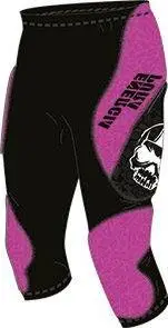 Pants With Protections ENERGIAPURA Panta Racing 3/4 Senior Fuxia/Black - 2022/23