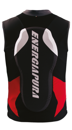 Protector ENERGIAPURA Gilet Protector Black/White/Red - 2022/23
