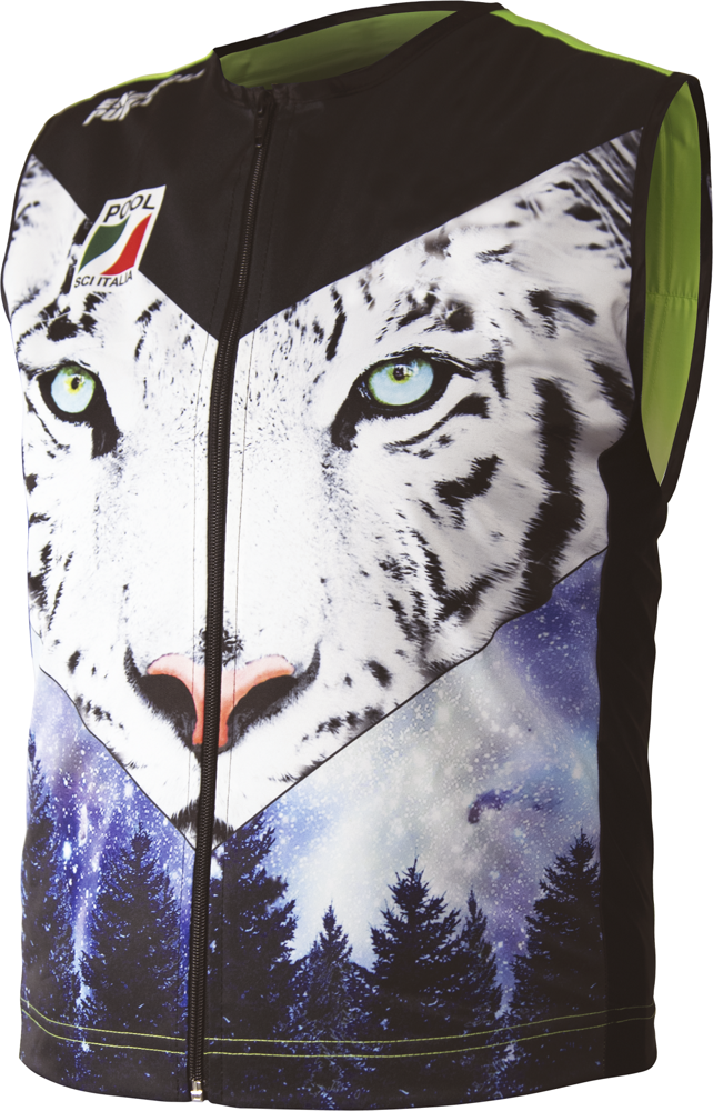 Protector ENERGIAPURA Gilet Protector School Tiger/Fluo Green/Black - 2021/22 1 Protector ENERGIAPURA Gilet Protector School Tiger/Fluo Green/Black - 2021/22