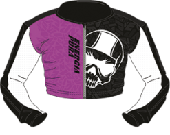 Protector ENERGIAPURA Maglia Racing Fuxia/Black Junior - 2022/23