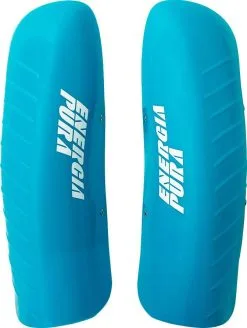 Shin Guards ENERGIAPURA Shingurads Racing Junior Turquoise/White - 2022/23