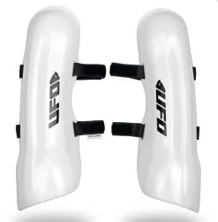 Shin Guards UFO PLAST Slalom Knee Guards Junior White - 2021/22