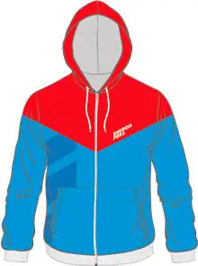 Softshell ENERGIAPURA Felpa Tip Junior Red/Blue - 2022/23