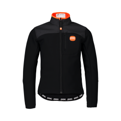 Warm-up / Softshell POC Race Jacket Jr Uranium Black - 2022/23