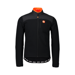 Warm-up / Softshell POC Race Jacket Uranium Black - 2022/23